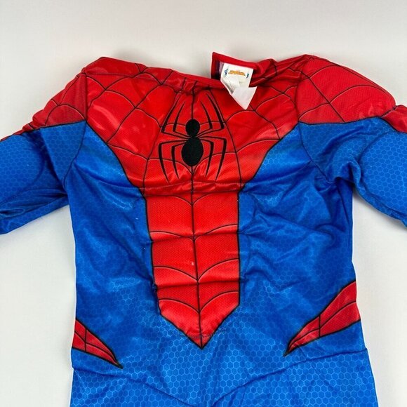 Spiderman Halloween Costume Boys Medium Red Blue - Picture 6 of 12